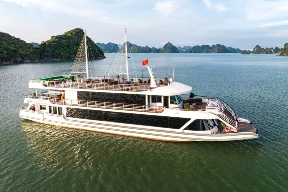 From Hanoi: 1-Day Luxury HaLong Bay Cruise 5-star &Limousine - Included Amenities