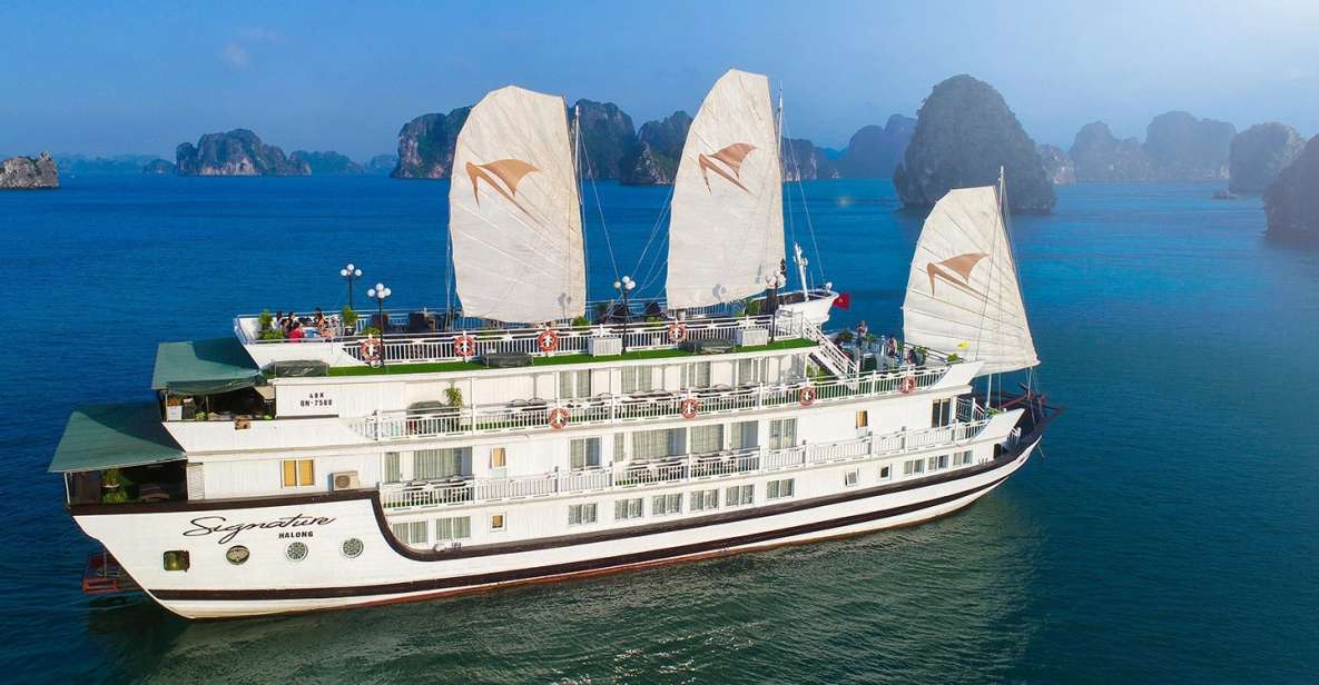 From Hanoi: 2-Day Halong & Bai Tu Long Bay Full-Board Cruise - Amenities and Inclusions