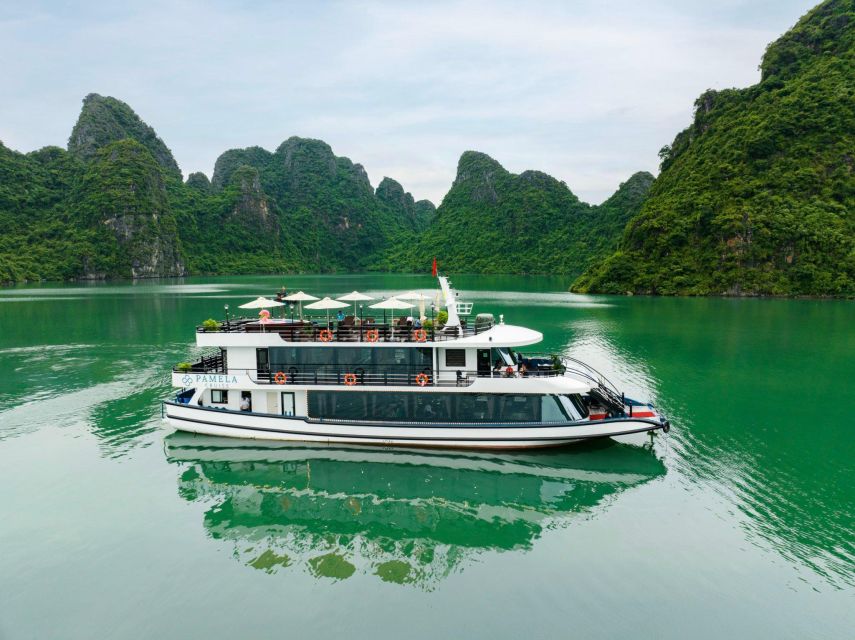 From Hanoi: Halong Bay Luxury Day Tour Kayaking, Swimming - Cruise Experience