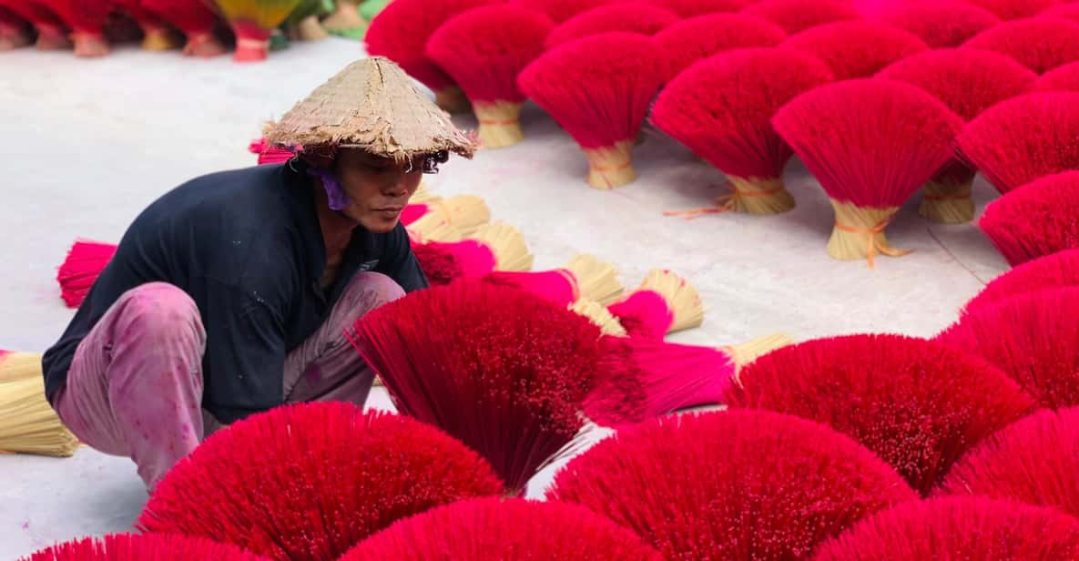 From Hanoi: Incense Village, Conical Hat and HaThai Art Tour - Inclusions and Exclusions