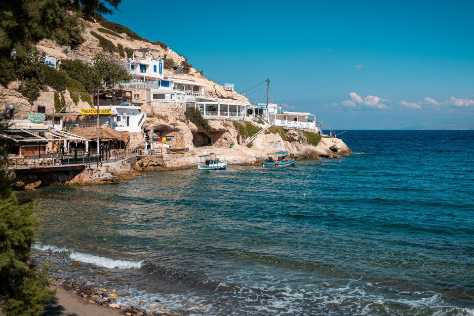 From Heraklion: Day Trip to Matala Hippie Beach and Caves - Activities at Matala Beach