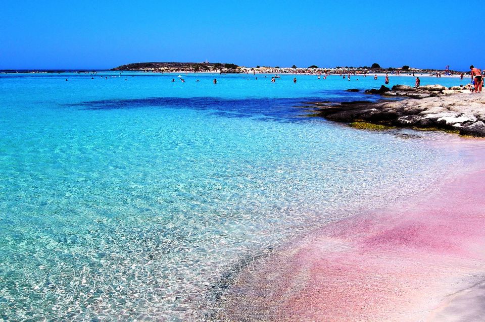 From Hersonissos: Elafonisi Pink Beach Day Trip in Crete - Transportation and Pickup