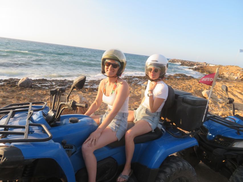 From Hersonissos/Malia: Guided Sunset Quad Safari - Transportation and Pickup Locations