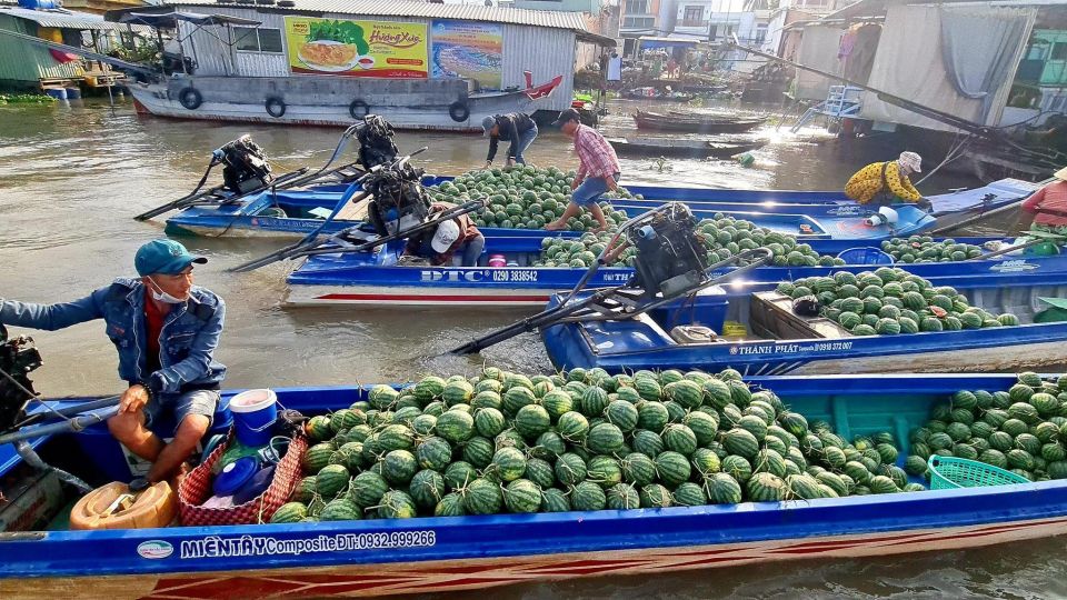 From Ho Chi Minh: Cai Rang Famous Floating Market in Can Tho - Itinerary Highlights