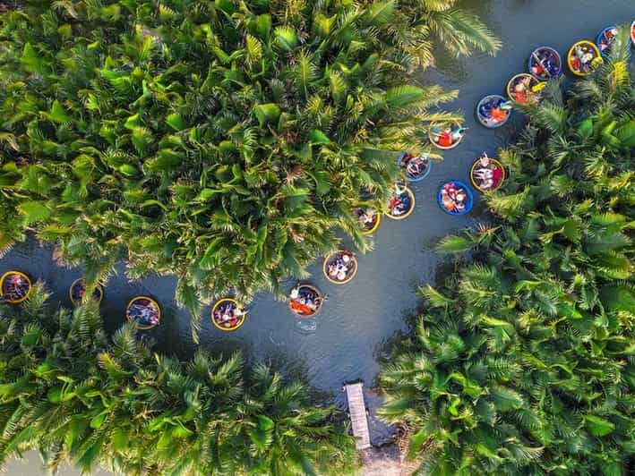 FROM HOI AN: ENJOY COCONUT BASKET BOAT & COOKING CLASS - Inclusions