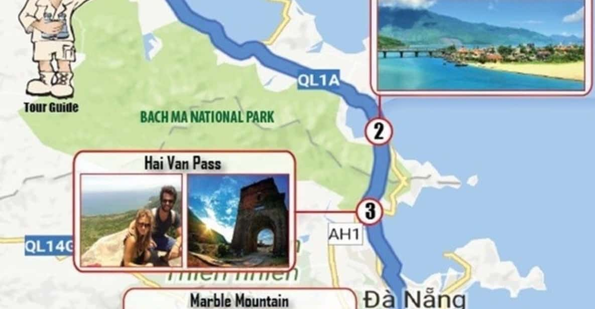 From Hue Bus Trip To Hoi An, Marbe Moutain, Hai Van Pass.. - Transportation Details