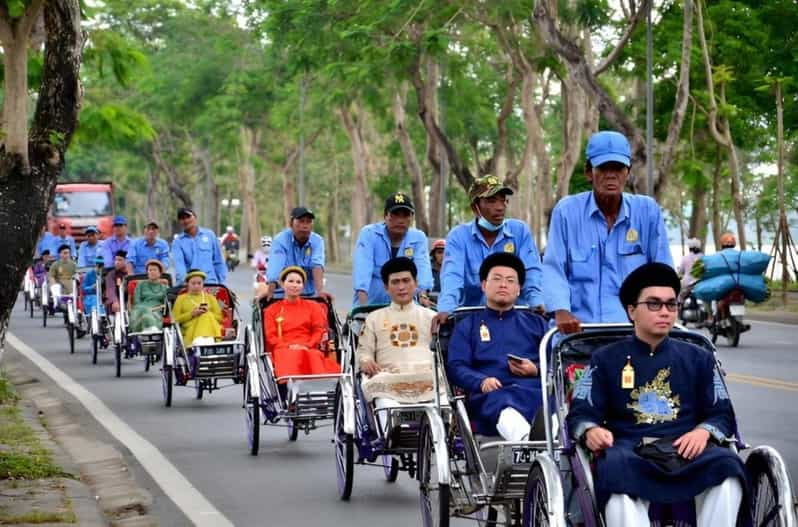 From Hue: Hue Evening Foodie Cyclo Tour. - Itinerary