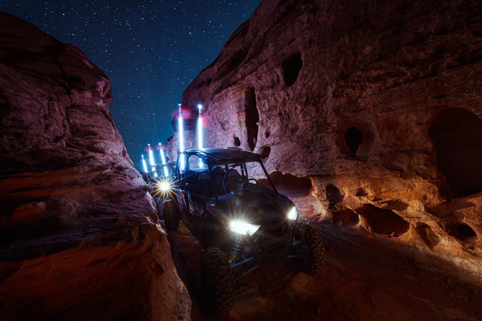 From Hurricane: Self-Drive Nighttime UTV Tour - Safety Guidelines