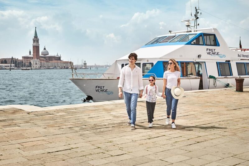 From Jesolo: Round-Trip Boat to Venice With Free Parking - Parking and Ticket Information
