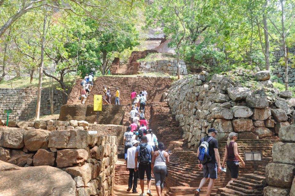 From Kandy: Sigiriya and Dambulla Private Day Tour - Sigiriya Rock Fortress