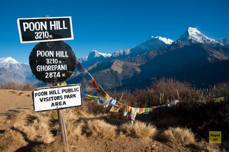 From Kathmandu: 7 Days Annapurna Poon Hill Trek - Trekking Route Description