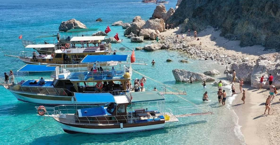 From Kemer, Antalya, Belek: Adrasan Suluada Island Boat Tour - Detailed Itinerary