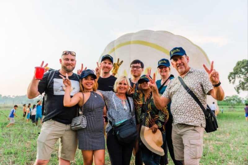 From Krong Siem Reap: Angkor Hot Air Balloon Ride W/ Pickup - Itinerary Highlights