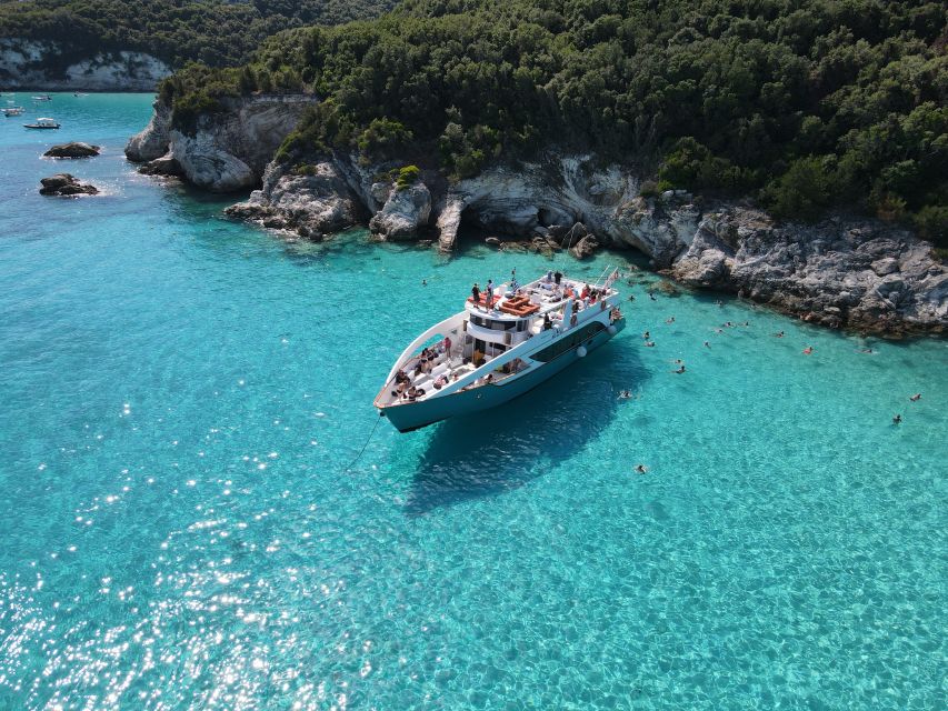 From Lefkimmi: Paxos, Antipaxos & Blue Caves Speedboat Tour - Pricing and Availability