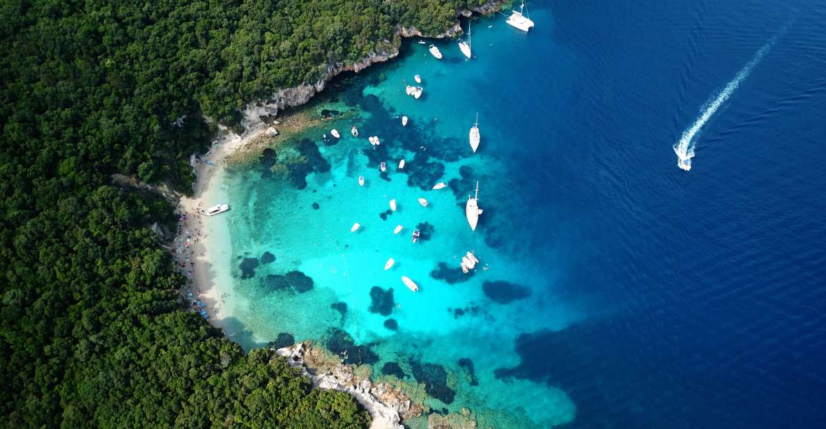 From Lefkimmi: Sivota, Blue Lagoon and Cave - Historical Papanikolis Cave