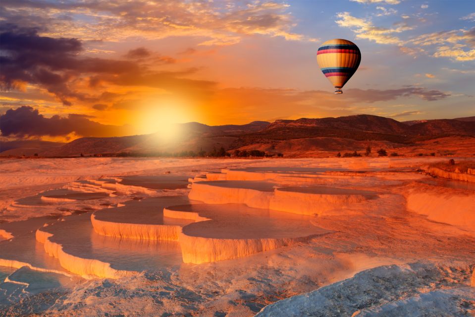 From Marmaris: Pamukkale Evening Tour With Transfer & Dinner - Inclusions