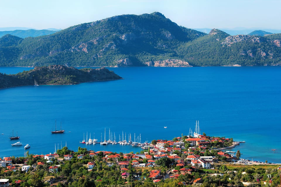 From Marmaris: Turkish Aegean Coast Boat Trip With Lunch - Scenic Features