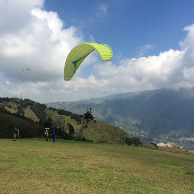 From Medellin: Andes Paragliding Expereince - Duration and Itinerary Details