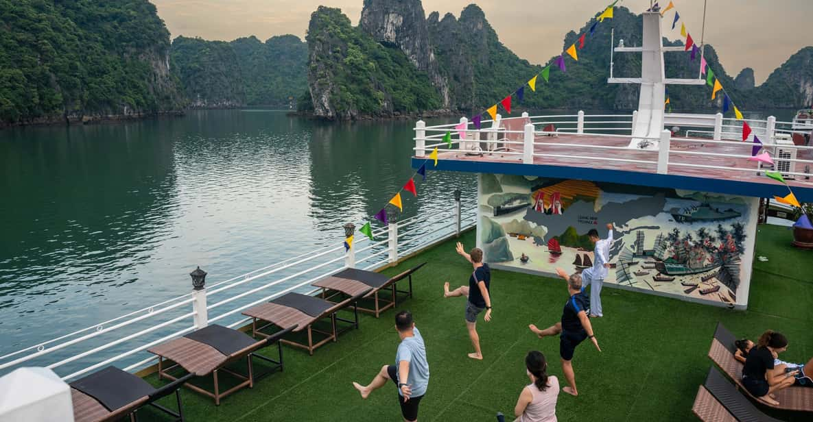 From Ninh Binh: 2 Days 1 Night Cruise in Bai Tu Long Bay - Included Services