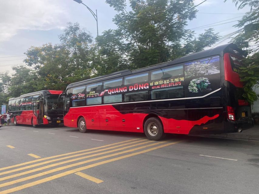 From Ninh Binh: Hue Transfer by Sleeper Bus With Cabins - Bus Features and Amenities