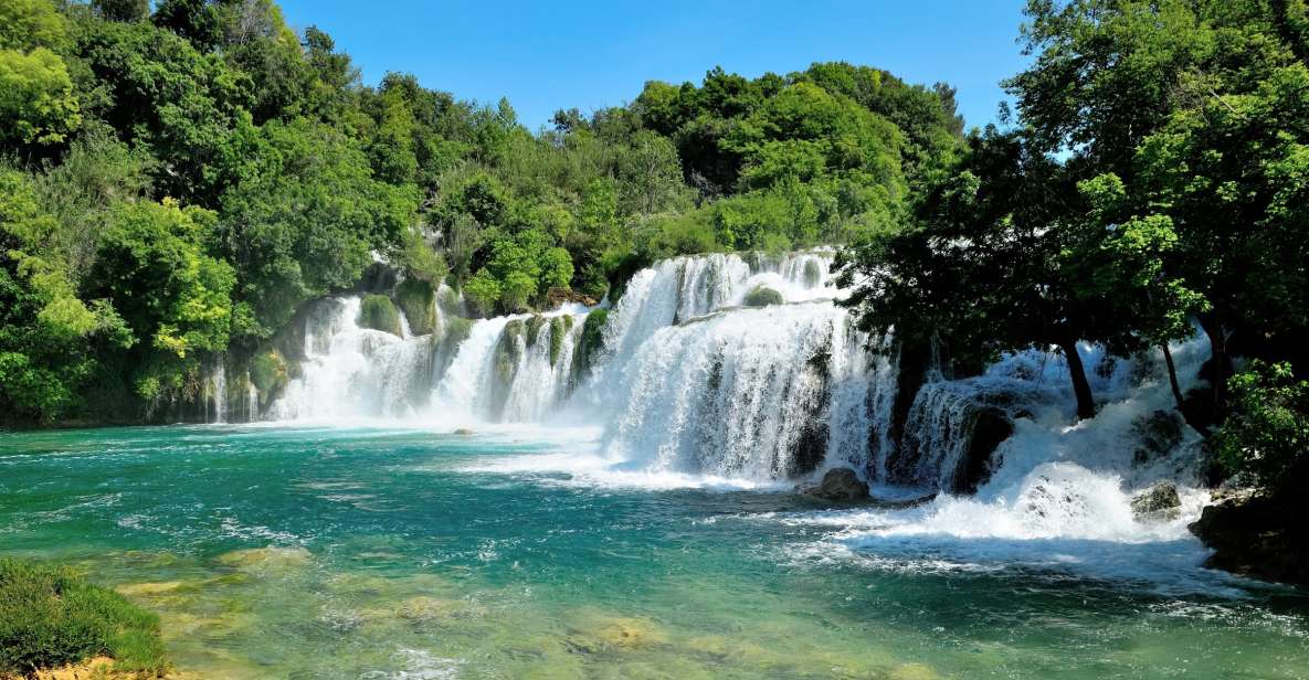 From Omiš: Krka Waterfalls and Trogir Small Group Tour - Transportation and Inclusions