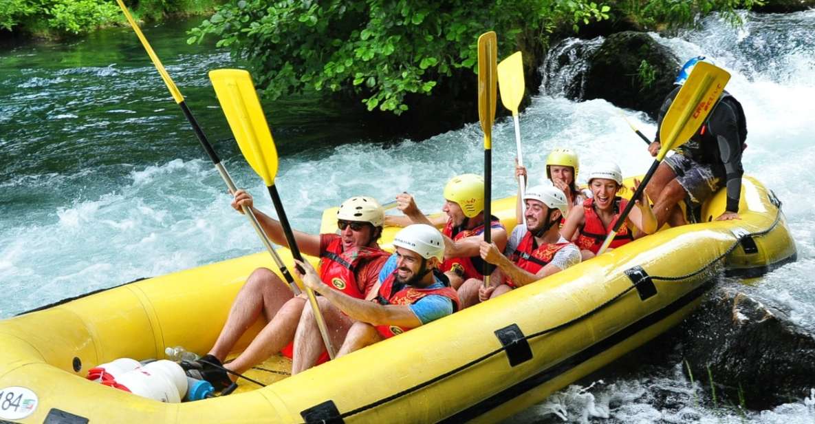 From Omiš/Split: Cetina River Rafting Experience - Included Features