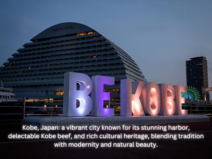 From Osaka: KOBE 1-Day TOUR With English Speaking Driver. - Culinary Experience