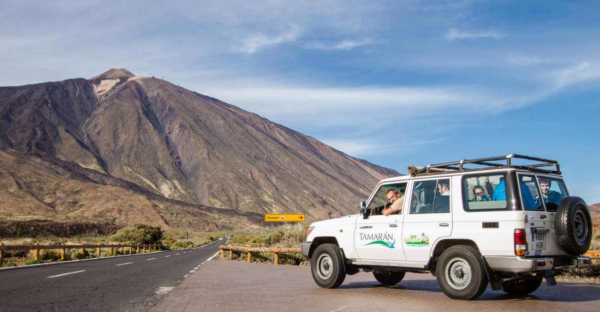 From Playa De Las Américas: Full-Day Teide Jeep Safari - Pickup and Transportation