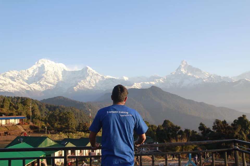 From Pokhara Group Departure: One Day Trek Australian Camp - Itinerary Details