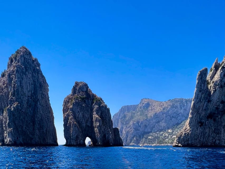 From Positano: Sail to Capris Stunning Beauty - Tour Inclusions