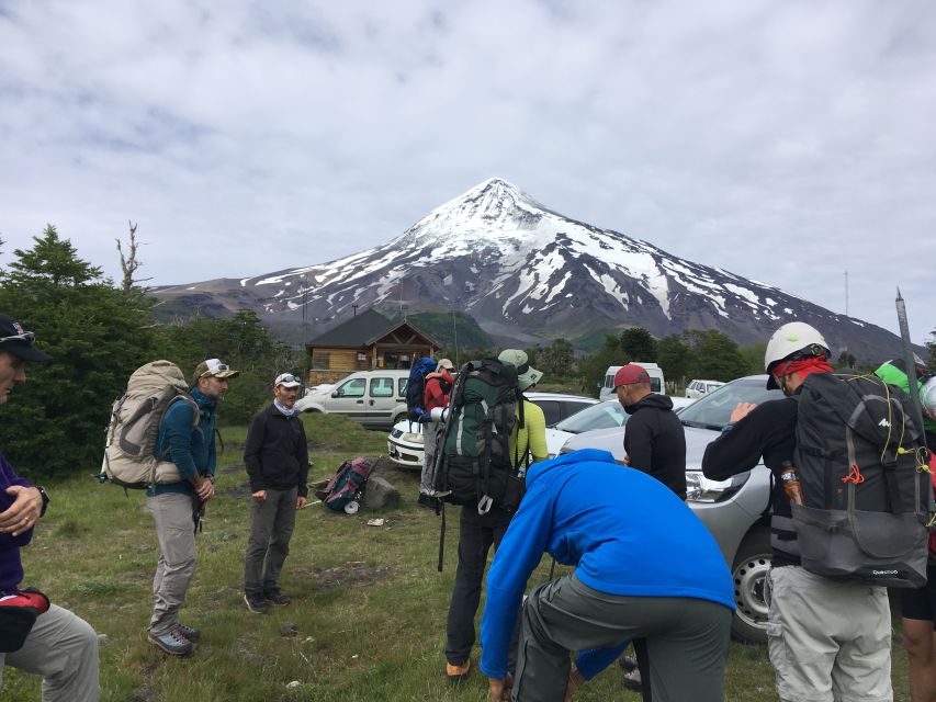 From Pucón: Llaima Volcano Guided Ascent - Included Services