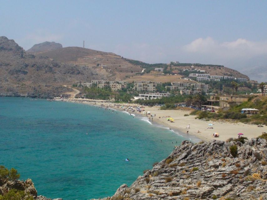 From Rethymno: Kourtaliotiko, Preveli Palm Beach, & Damnoni - Inclusions and Additional Costs