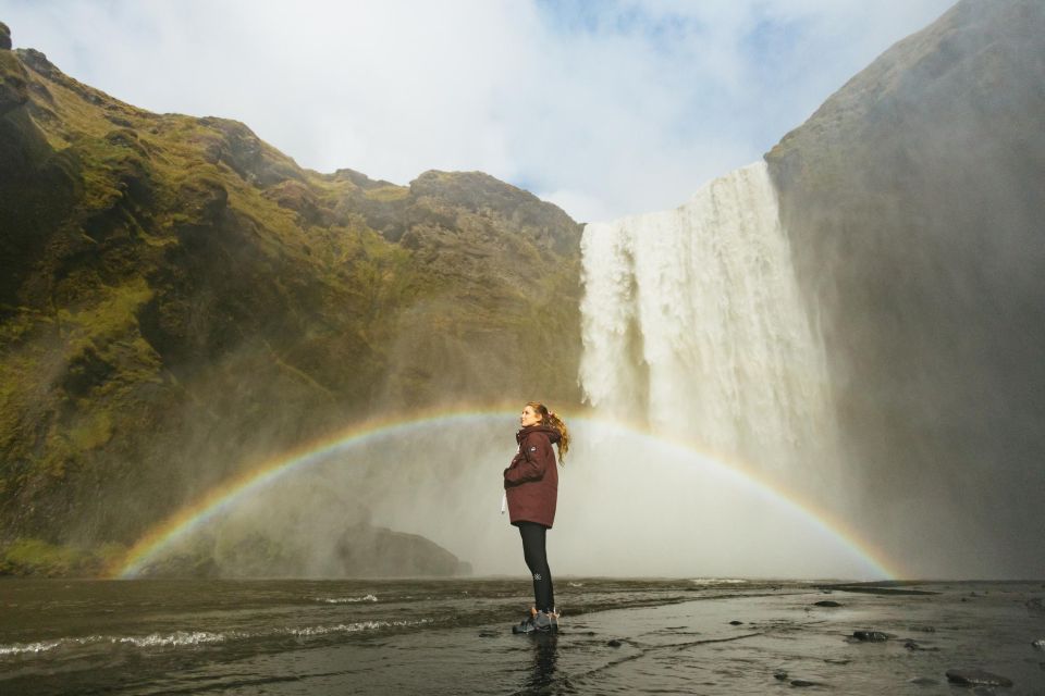 From Reykjavík: Waterfalls, Black Beach & Glacier Day Trip - Waterfalls to Explore