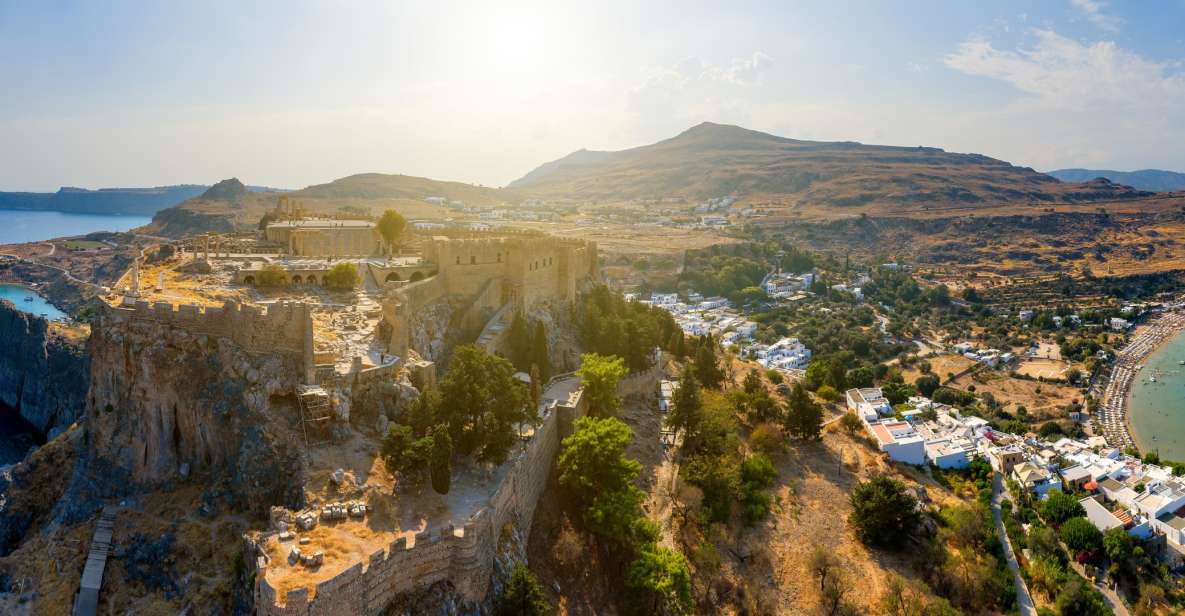 From Rhodes: Lindos Village and Acropolis Guided Tour - Itinerary Highlights