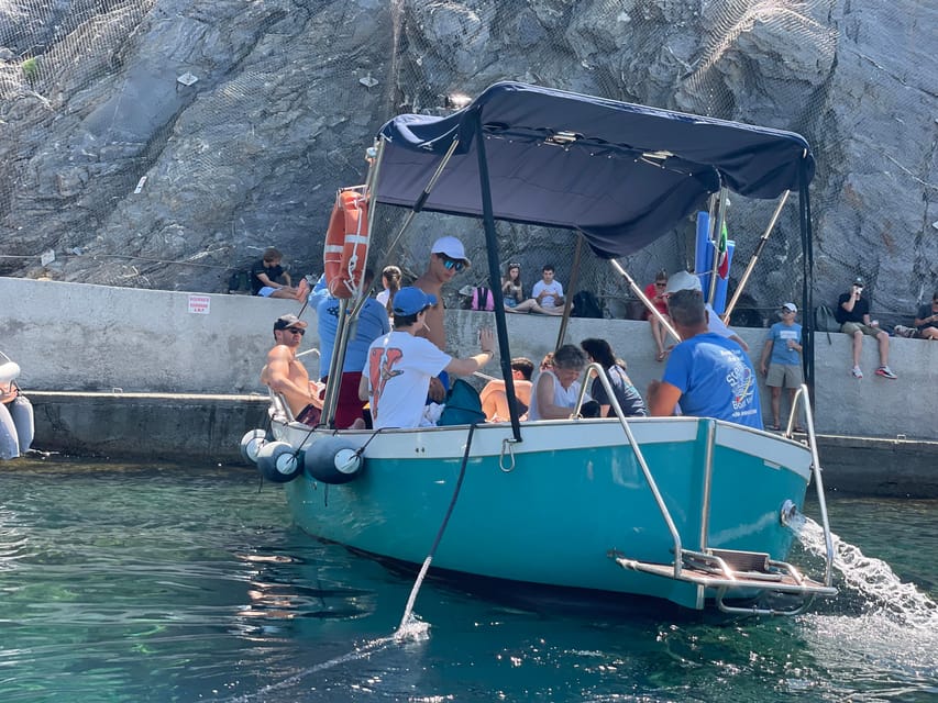 From Riomaggiore: Guided Boat Tour Around Cinque Terre - Booking Information