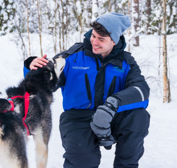 From Rovaniemi: Husky Safari and Salmon Ice Fishing - Ice Fishing Experience