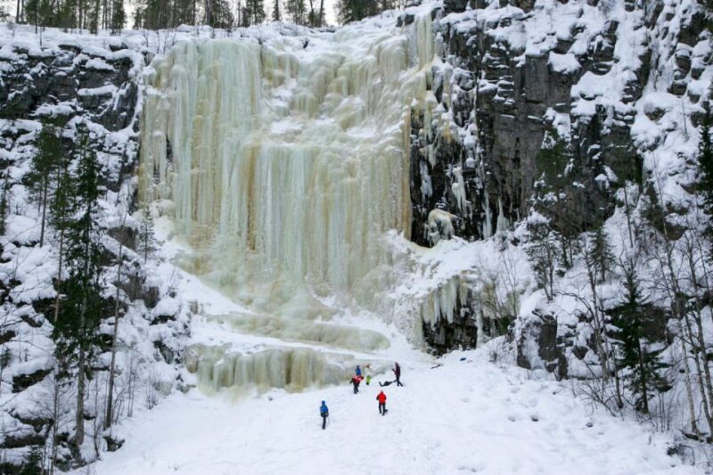 From Rovaniemi: Korouoma Frozen Waterfalls Small-Group Hike - Detailed Itinerary