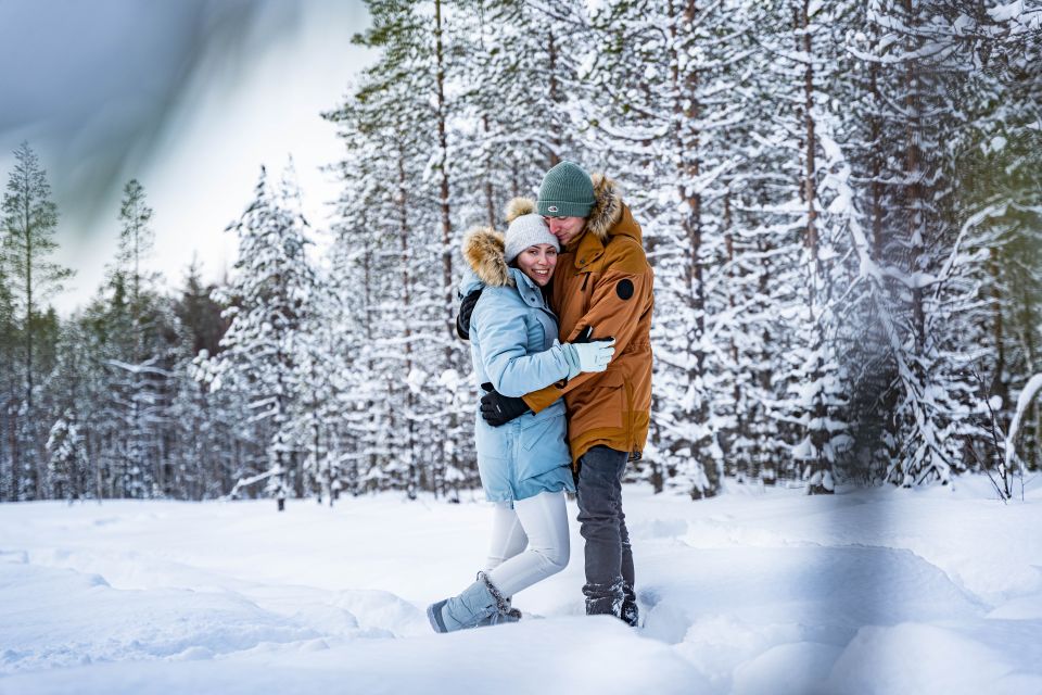 From Rovaniemi: Private Photoshoot in the Lappish Wilderness - Included Services