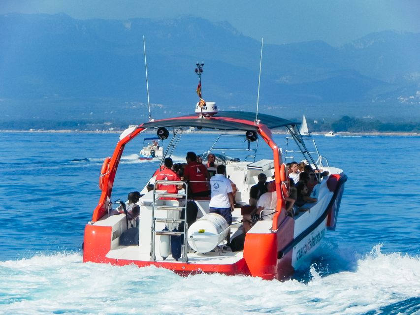 From Salou/Cambrils: Speedboat Tour - Included in the Tour