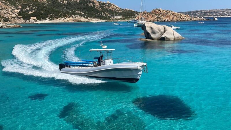 From Santa Teresa Gallura: Maddalena Archipelago by Dinghy - Departure and Return Times