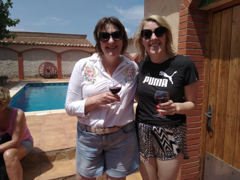 From Sitges: Wine Tasting at 2 Wineries, Snacks and Pickup - Winery 1: Vega De Ribes