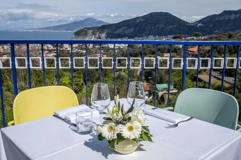 From Sorrento: Pizza-Making Class W/ View of Mount Vesuvius - Included Features