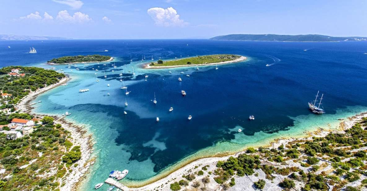 From Split: Boat Tour to Blue Lagoon, Shipwreck & Trogir - Inclusions