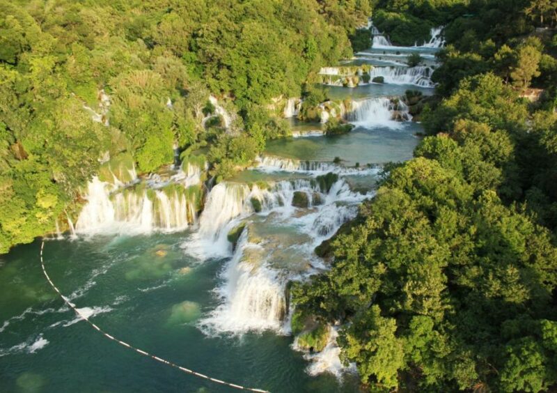 From Split or Trogir: NP Krka Bike Tour & Primošten - Pickup and Transport