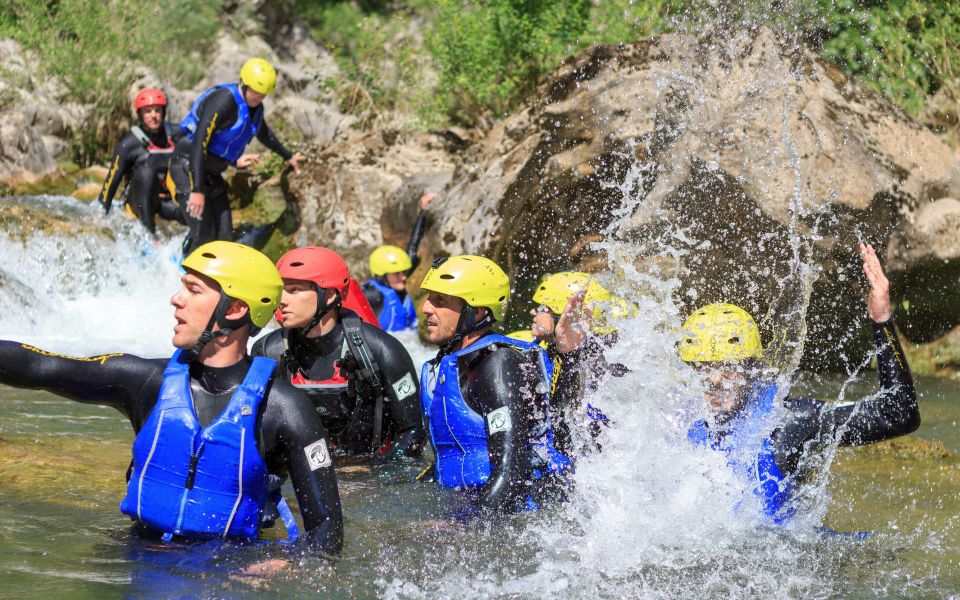 From Split or Zadvarje: Cetina River Canyoning - Inclusions and Transportation