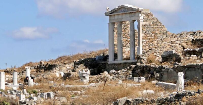 From the Cruise Ship Port: The Original Delos Guided Tour - Meeting Point and Transportation