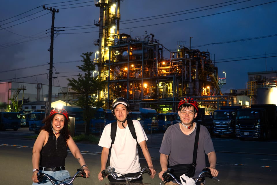 From Tokyo: Keihin Industrial Zone Night Tour by E-Bike - Participant Restrictions