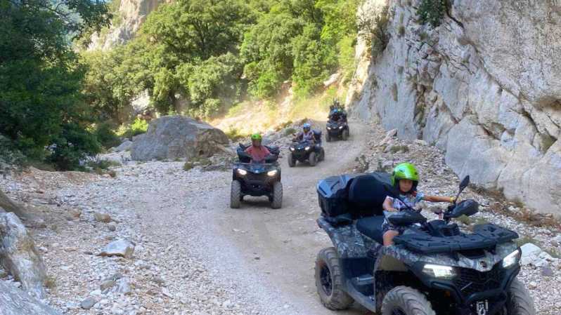 From Tortolì: Quad Bike Tour to Cala Sisine in Baunei - Inclusions and Requirements