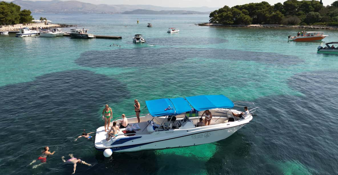 From Trogir: Half-Day 3-Island Boat Tour With Coffee/Water - Onboard Experience