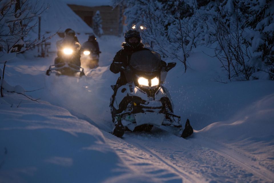 From Tromsø: Evening Snowmobiling Tour at Camp Tamok - Safety Measures